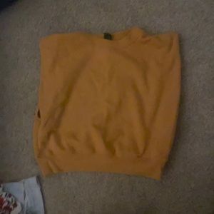 sweatshirt material tank top